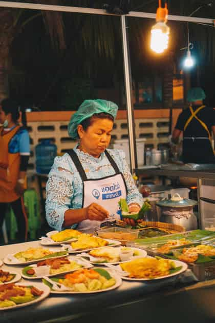 Street food vendor