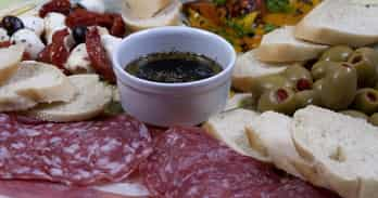 Delicious anti pasti served in the best Italian restaurants in Chiang Mai