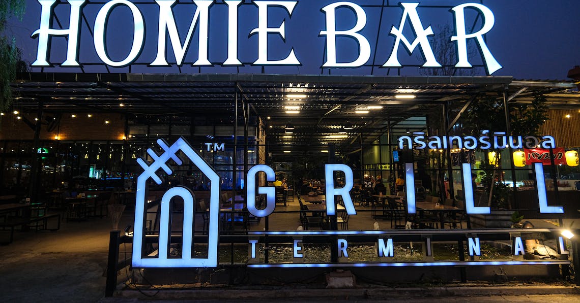 Good views at homie prices at Homie Bar - Chiang Mai Citylife